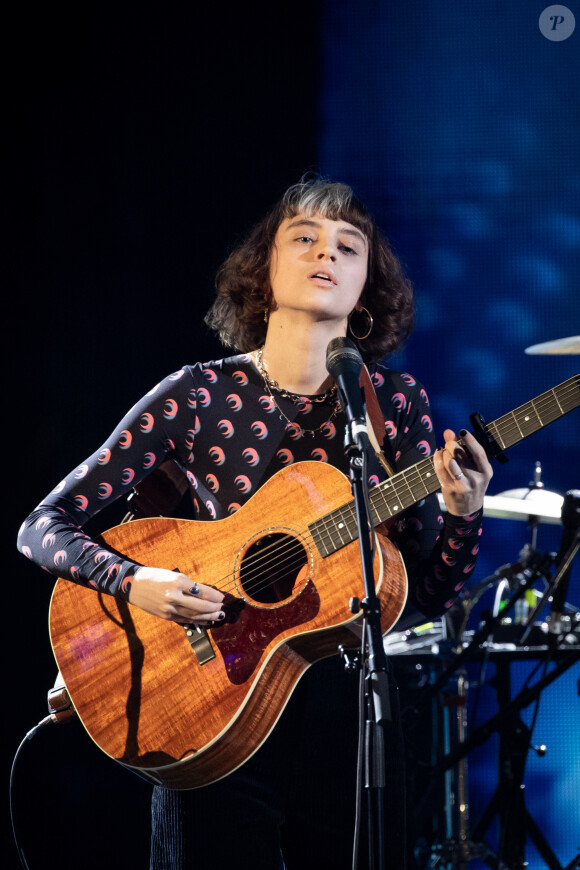 Pomme (Claire Pommet) (Album Révélation "Les Failles) - 35ème cérémonie des Victoires de la musique à la Seine musicale de Boulogne-Billancourt, le 14 février 2020. © Cyril Moreau/Bestimage