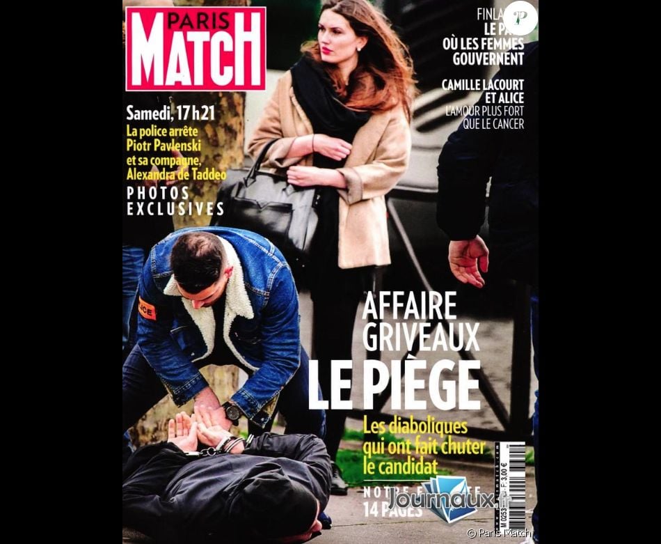 Une de Paris Match, datée du 20 février 2020. Purepeople