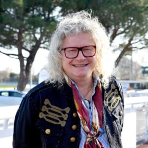 EXCLUSIF - Pierre-Jean Chalençon - Journée caritative au profit de la Fondation Claude Pompidou à l'Hippodrome de la Côte d'Azur à Cagnes-sur-Mer, le 22 février 2020. © Bruno Bebert / LMS / Bestimage