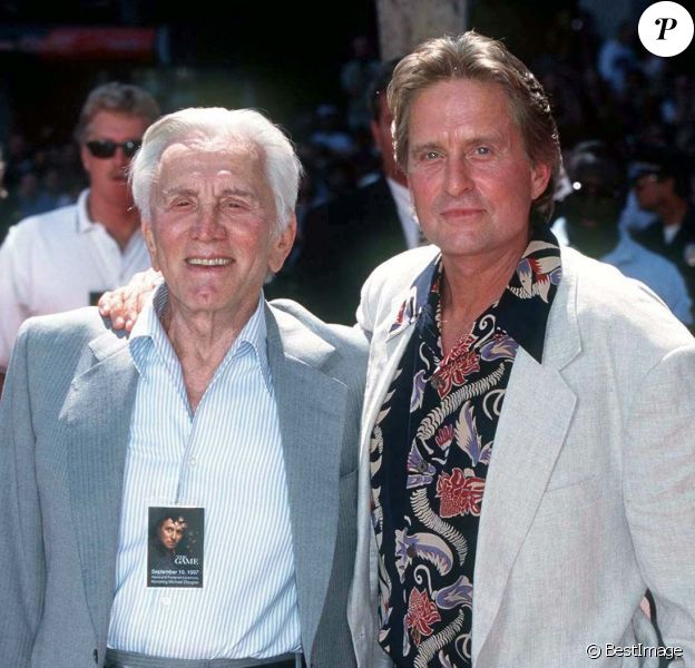 kirk and michael douglas