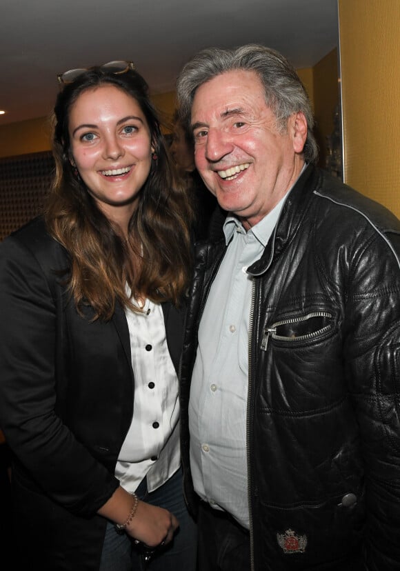 Exclusif - Daniel Auteuil et sa fille Nelly au concert de Dave à Bobino à Paris le 18 novembre 2019. © Coadic Guirec/Bestimage