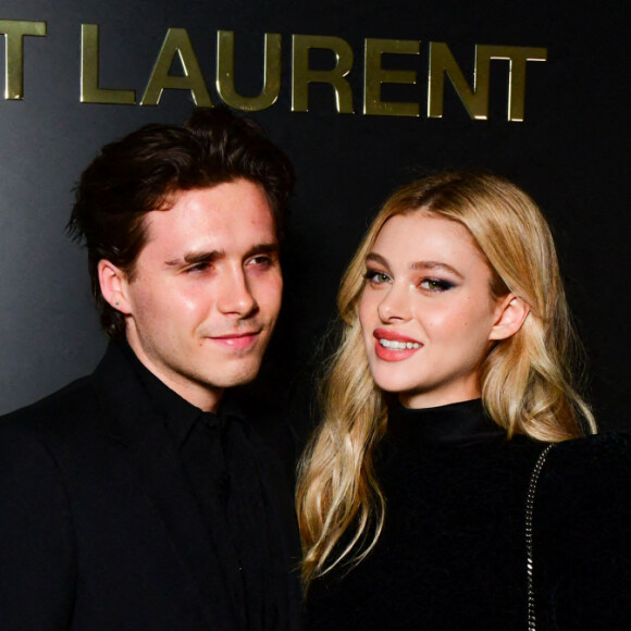 assistent au défilé de mode Saint Laurent, collection prêt-à-porter automne-hiver 2020/2021, à la Tour Eiffel. Paris, le 25 février 2020.