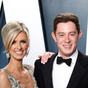 Nicky Hilton Rothschild et son mari James Rothschild - People à la soirée "Vanity Fair Oscar Party" après la 92ème cérémonie des Oscars 2020 au Wallis Annenberg Center for the Performing Arts à Los Angeles, le 9 février 2020.