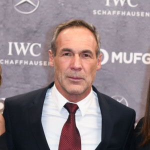 Mike Horn, sa fille Annika - 20ème cérémonie des Laureus Sports Awards 2020 à Berlin, le 17 février 2020.