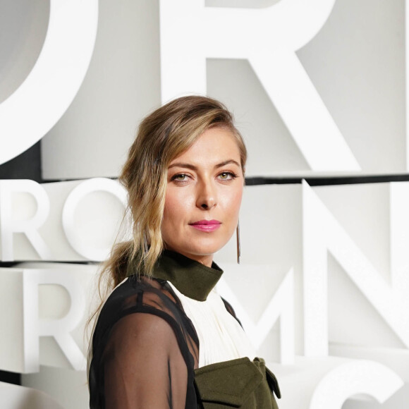 Maria Sharapova lors de la soirée d'inauguration du nouveau magasin "Nordstrom" à New York, le 22 octobre 2019.