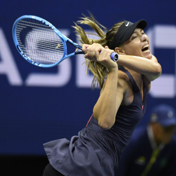 Maria Sharapova (Russie) lors de l'US Open de Tennis au USTA Billie Jean King National Tennis Center à Flushing dans l'arrondissement du Queens à New York City, New York, Etats-Unis, le 26 août 2019. © Chryslene Caillaud/Panoramic/Bestimage