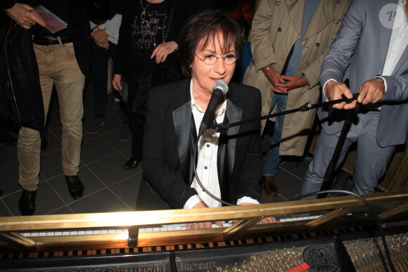 Marie-Paule Belle - Soirée organisée en l'honneur de Rika Zaraï pour la sortie de son CD "Anthologie" au Phono Museum à Paris le 21 octobre 2019. © Jack Tribeca/Bestimage