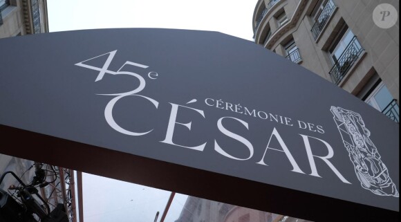 45e cérémonie des César, à la salle Pleyel le 28 février 2020.