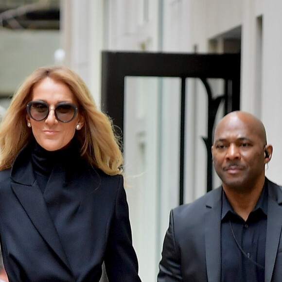 Exclusif - Céline Dion se rend au Barclays Center, où elle a livré un concert pour sa tournée mondiale. Brooklyn, New York, le 29 février 2020.
