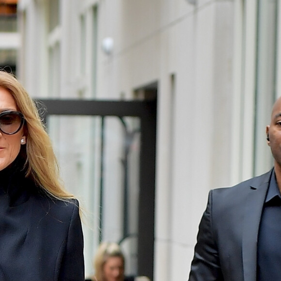 Exclusif - Céline Dion se rend au Barclays Center, où elle a livré un concert pour sa tournée mondiale. Brooklyn, New York, le 29 février 2020.