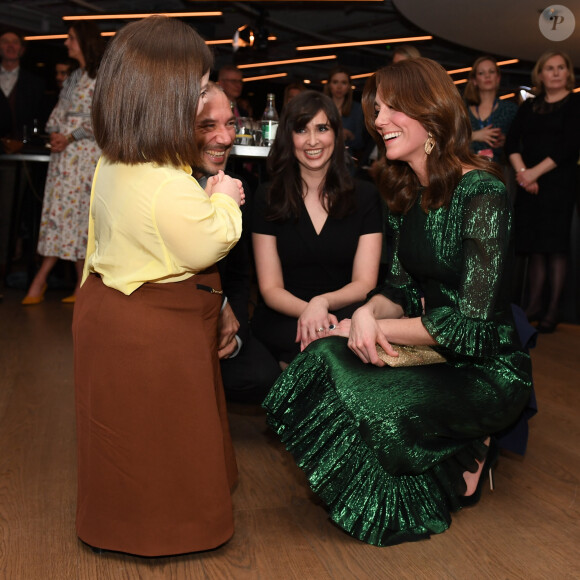 Le prince William, duc de Cambridge, et Catherine (Kate) Middleton, duchesse de Cambridge assistent à une réception organisée par l'ambassadeur britannique au Gravity Bar, Guinness Storehouse à Dublin, Irlande, le 3 mars 2020, pour une visite officielle de 3 jours.