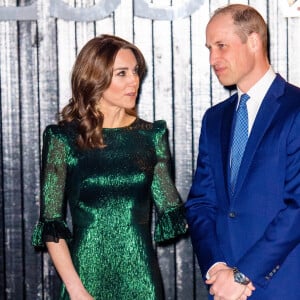 Le prince William, duc de Cambridge, et Catherine (Kate) Middleton, duchesse de Cambridge assistent à une réception organisée par l'ambassadeur britannique au Gravity Bar, Guinness Storehouse à Dublin, Irlande, le 3 mars 2020, pour une visite officielle de 3 jours.