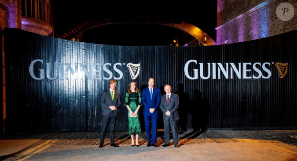 Le prince William, duc de Cambridge, et Catherine (Kate) Middleton, duchesse de Cambridge assistent à une réception organisée par l'ambassadeur britannique au Gravity Bar, Guinness Storehouse à Dublin, Irlande, le 3 mars 2020, pour une visite officielle de 3 jours.