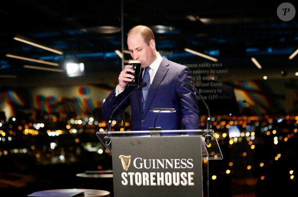 Le prince William, duc de Cambridge, et Catherine (Kate) Middleton, duchesse de Cambridge assistent à une réception organisée par l'ambassadeur britannique au Gravity Bar, Guinness Storehouse à Dublin, Irlande, le 3 mars 2020, pour une visite officielle de 3 jours.