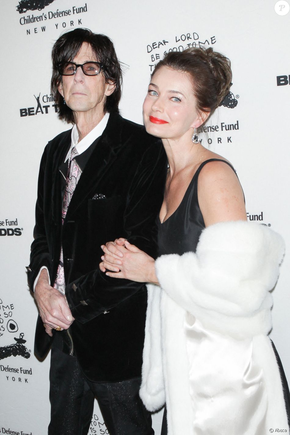 Ric Ocasek Et Paulina Porizkova A New York Le 29 Fevrier 16 Purepeople