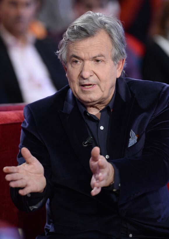 Jacques Leibowitch - Enregistrement de l'émission "Vivement Dimanche" à Paris le 10 décembre 2014.