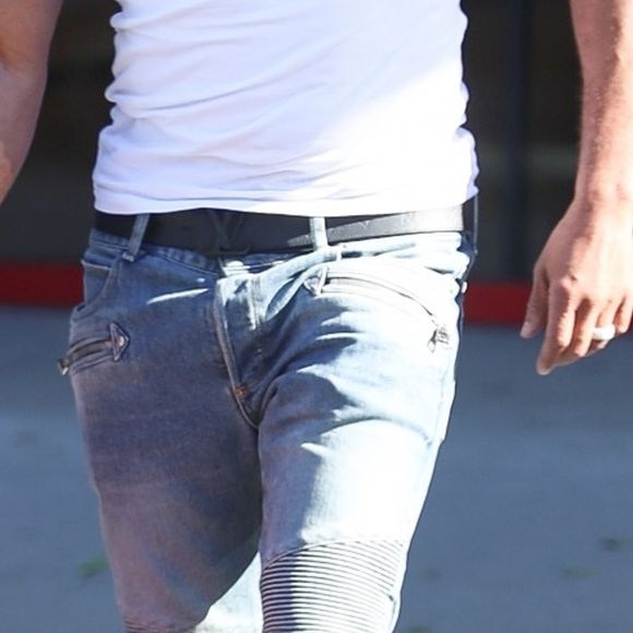 Kenneth Petty, le mari de N. Minaj, est allé acheter du cannabis dans une pharmacie à West Hollywood, le 31 décembre 2019.