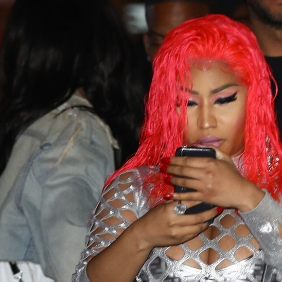 Nicki Minaj et son fiancé Kenneth Petty arrivent à la soirée de lancement de sa collaboration avec Fendi à Beverly Hills, le 15 octobre 2019. 15/10/2019 - Los Angeles