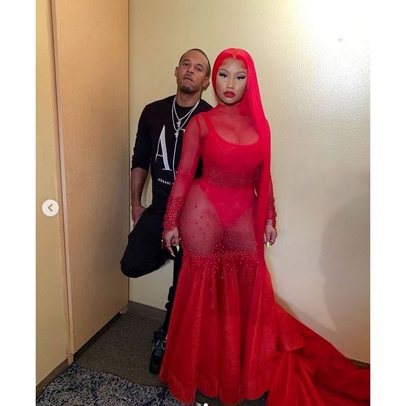 Nicki Minaj et son compagnon Kenneth Petty. 2019.