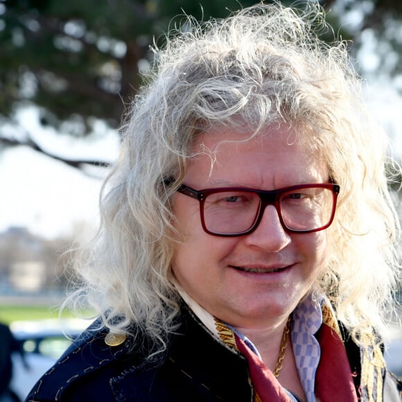 Exclusif - Pierre-Jean Chalençon - Journée caritative au profit de la Fondation Claude Pompidou à l'Hippodrome de la Côte d'Azur à Cagnes-sur-Mer, le 22 février 2020. © Bruno Bebert / LMS / Bestimage