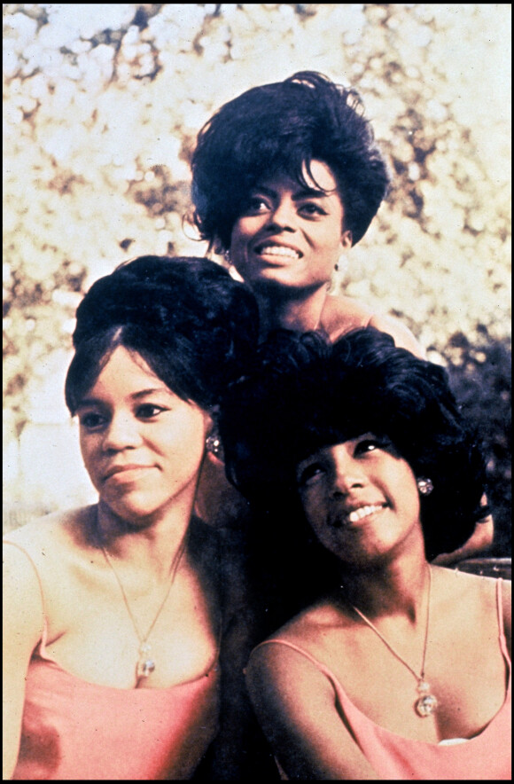 Archives - Diana Ross, Florence Ballard, Betty Trais, du groupe The Supremes en 1970.