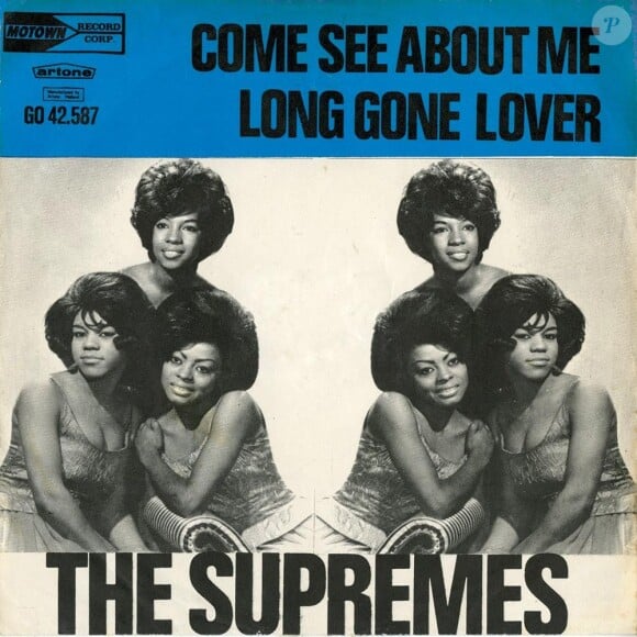 Pochette d'un disque de The Supremes en 1961.