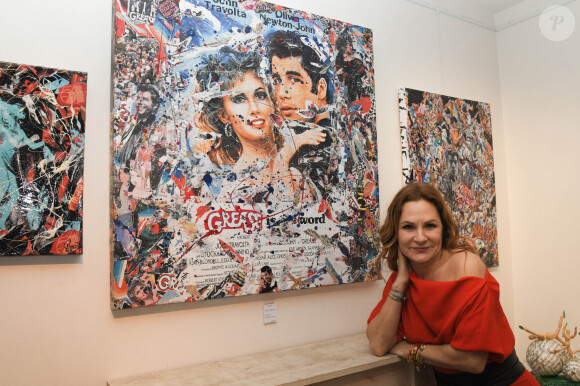Anne Mondy - Vernissage "Anne Mondy mène la danse" à la Galerie ValerieGuerin à Paris le 5 mars 2020. Exposition du 6 mars au 10 avril 2020. © Coadic Guirec/Bestimage