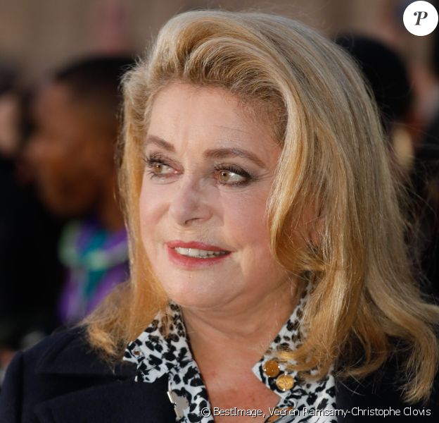 Catherine Deneuve - Arrivées au défilé de mode PAP femme printemps-été 2020 Louis Vuitton à Paris. Le 1er octobre 2019 © Veeren Ramsamy-Christophe Clovis / Bestimage