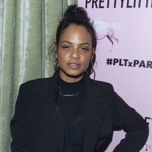 Exclusif - Christina Milian lors de l'ouverture du tout nouveau showroom parisien PrettyLittleThing parrainée par Sananas, rue Saint-Florentin dans le 8ème arrondissement de Paris, France, le 3 mars 2020, en marge de la semaine de la mode de Paris. © Pierre Perusseau/Bestimage