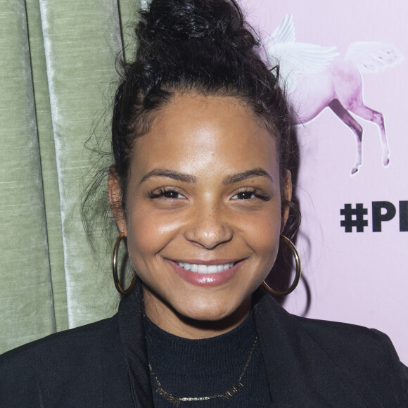 Exclusif - Christina Milian lors de l'ouverture du tout nouveau showroom parisien PrettyLittleThing parrainée par Sananas, rue Saint-Florentin dans le 8ème arrondissement de Paris, France, le 3 mars 2020, en marge de la semaine de la mode de Paris. © Pierre Perusseau/Bestimage