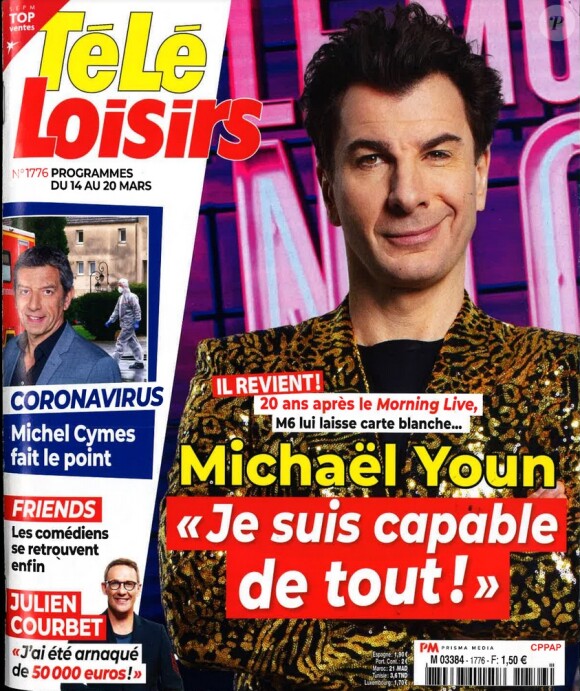 Télé Loisirs, édition du 14 au 20 mars 2020.