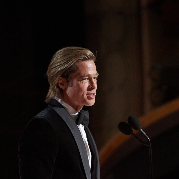 Brad Pitt lors de la 92ème cérémonie des Oscars 2020 au Hollywood and Highland à Los Angeles, CA, USA, on February 9, 2020. © AMPAS/Zuma Press/Bestimage