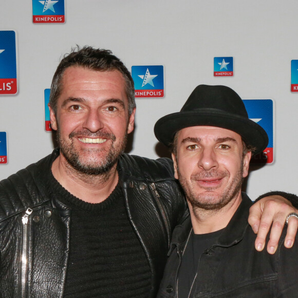 Exclusif - Arnaud Ducret, Michaël Youn - Avant-première du film "Divorce Club" au Kinepolis de Lommé dans le Nord le 1er mars 2020.© Stéphane Vansteenkiste/Bestimage