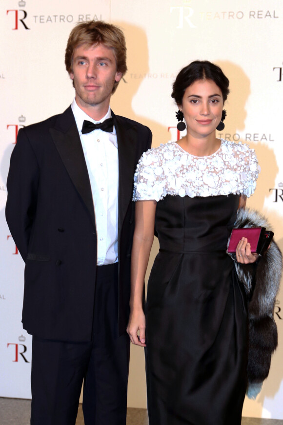 Le prince Christian de Hanovre et sa femme Alessandra de Osma au photocall de la représentation de l'opéra "Casse-Noisette" à Madrid. Le 6 novembre 2018