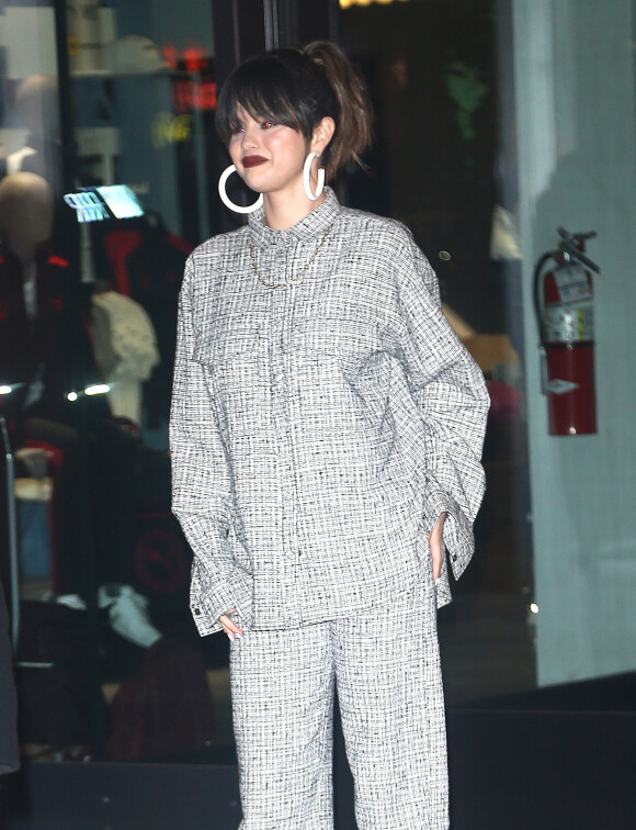 Selena Gomez à la soirée pour la sortie de son nouvel album "Rare" au flagship PUMA sur la 5ème Avenue à New York, le 14 janvier 2020.