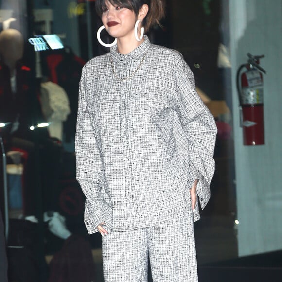 Selena Gomez à la soirée pour la sortie de son nouvel album "Rare" au flagship PUMA sur la 5ème Avenue à New York, le 14 janvier 2020.