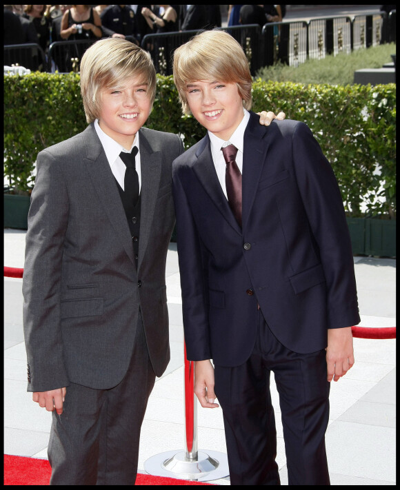 Cole et Dylan Sprouse, le 12 septembre 2008 à Los Angeles. 