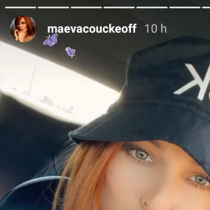Maeva Coucke sur Instagram, le 15 mars 2019