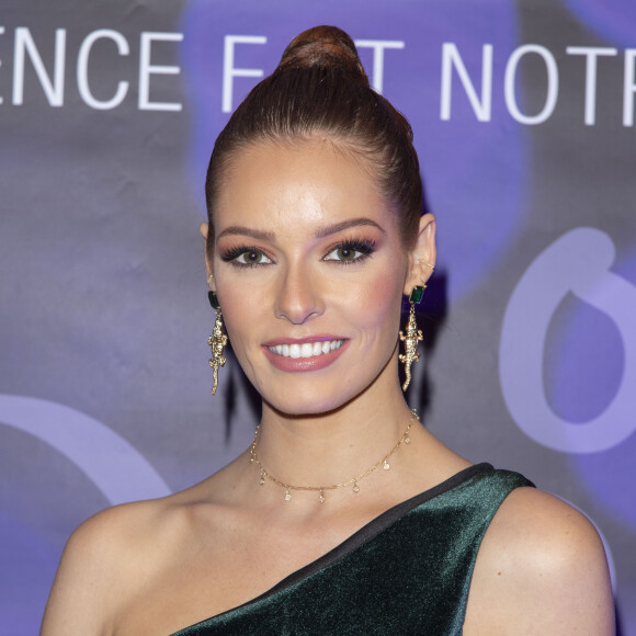 Exclusif - Maëva Coucke (Miss France 2018) lors de la 3ème édition de la soirée de gala de l'association Geneticancer à l'école hôtelière Médéric à Paris le 16 novembre 2019.© Pierre Perusseau / Bestimage
