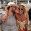 Lewis Burton et sa petite amie Caroline Flack, morte à son domicile à l'âge de 40 ans.