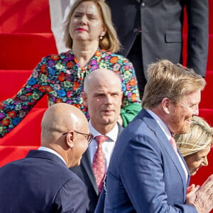 Le roi Willem-Alexander des Pays-Bas et la reine Maxima des Pays-Bas à leur arrivée à l'aéroport Halim Perdanakusuma de Jakarta, le 9 mars 2020.