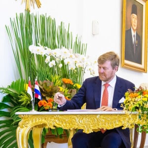 Le roi Willem-Alexander des Pays-Bas et la reine Maxima des Pays-Bas - Visite d'État en Indonésie - Jour 2 - Jakarta, le 10 mars 2020. Official State visit in Indonesia, day 2, March 10th 2020.10/03/2020 - Jakarta