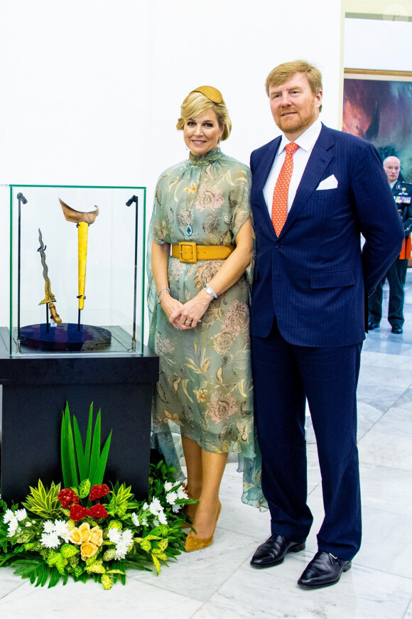 Le roi Willem-Alexander des Pays-Bas et la reine Maxima des Pays-Bas - Visite d'État en Indonésie - Jour 2 - Jakarta, le 10 mars 2020. Official State visit in Indonesia, day 2, March 10th 2020.10/03/2020 - Jakarta