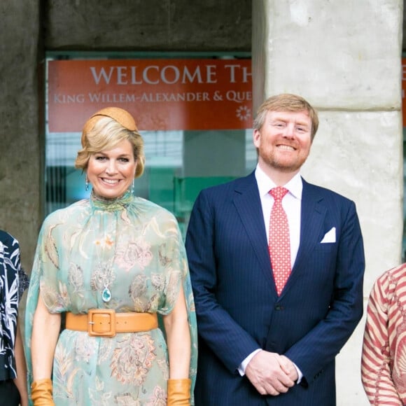 Le roi Willem-Alexander des Pays-Bas et la reine Maxima des Pays-Bas - Visite d'État en Indonésie - Jour 2 - Jakarta, le 10 mars 2020. Official State visit in Indonesia, day 2, March 10th 2020.10/03/2020 - Jakarta