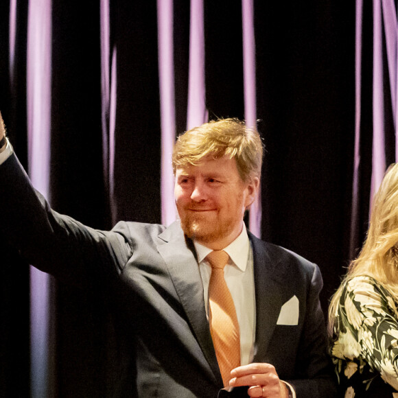 Le roi Willem-Alexander et la reine Maxima des Pays-Bas reçus par la Dutch Society in Indonesia à Jakarta, à l'occasion d'un voyage officiel en Indonésie. Le 10 mars 2020  King Willem-Alexander and Queen Maxima of The Netherlands during the meeting with the Dutch Society in Indonesia at the Erasmus House in Jakarta, Indonesia, 10 March 2020. The Dutch King and Queen are in Indonesia for their 4 day State Visit.10/03/2020 - Jakarta