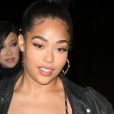 Elizabeth Woods à la sortie de sa fête d'anniversaire avec sa fille Jordyn Woods au restaurant Scalini à Londres, le 31 mars 2019.