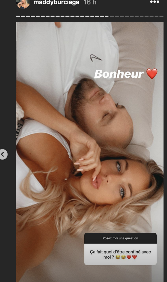 Maddy Burciaga s'affiche de nouveau en couple avec son chéri, GMK - Instagram, 21 mars 2020