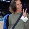 Alessandra Sublet au match de NBA Game Paris 2020 entre les Bucks de Milwaukee et les Charlotte Hornet à l'AccorHotels Arena à Paris le 24 janvier 2020. © Veeren / Bestimage