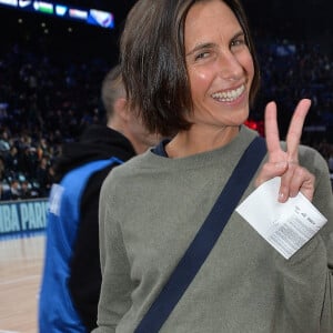 Alessandra Sublet au match de NBA Game Paris 2020 entre les Bucks de Milwaukee et les Charlotte Hornet à l'AccorHotels Arena à Paris le 24 janvier 2020. © Veeren / Bestimage