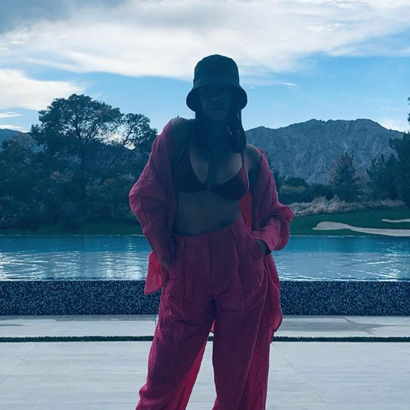 Kourtney Kardashian, en confinement. Mars 2020.